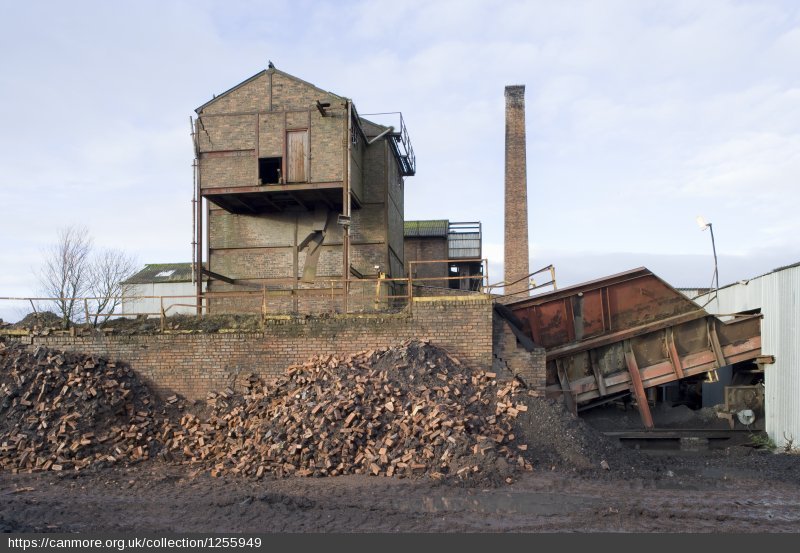 Waste bricks at the Mayfield brick work, Carluke